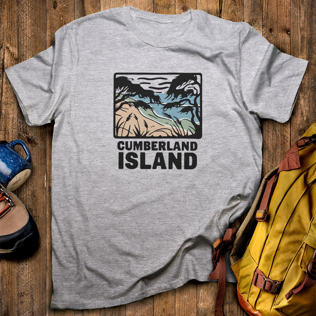 Cumberland Island National Seashore T-Shirt Sport Grey Adventure and Outdoors Themed T-Shirt