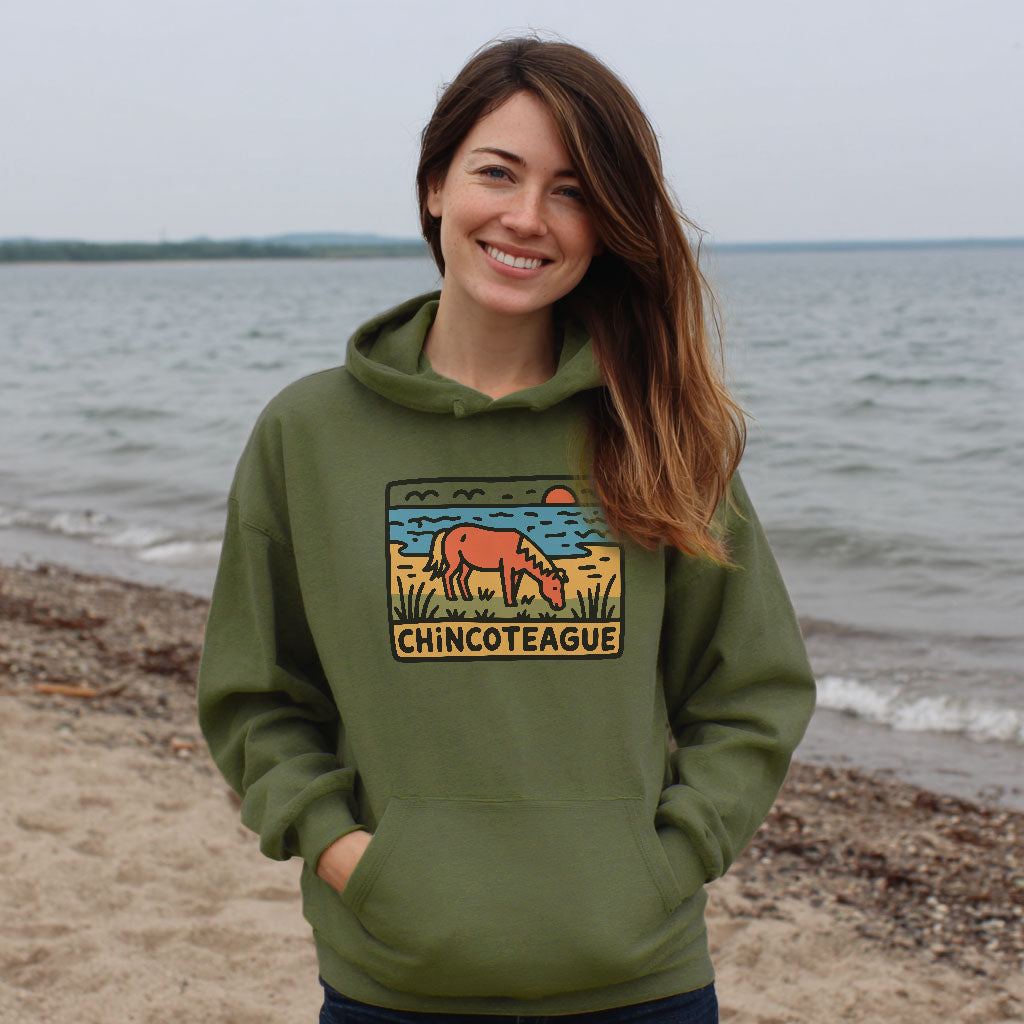 Chincoteague National Wildlife Refuge Hoodie Adventure and Outdoors Themed Hoodie