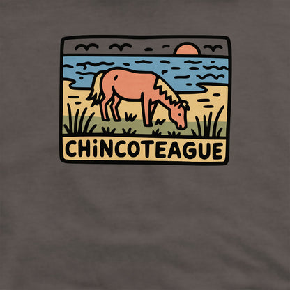 Chincoteague National Wildlife Refuge Crewneck Sweatshirt Adventure and Outdoors Themed Sweatshirt
