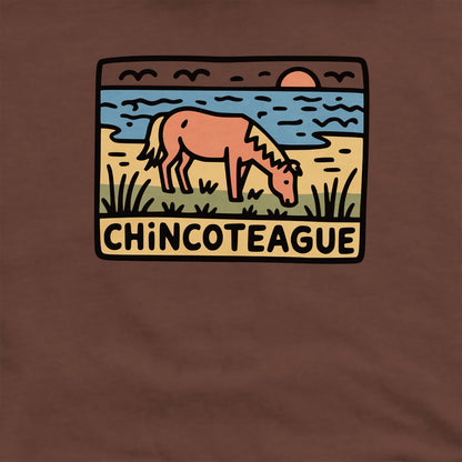 Chincoteague National Wildlife Refuge Crewneck Sweatshirt Adventure and Outdoors Themed Sweatshirt
