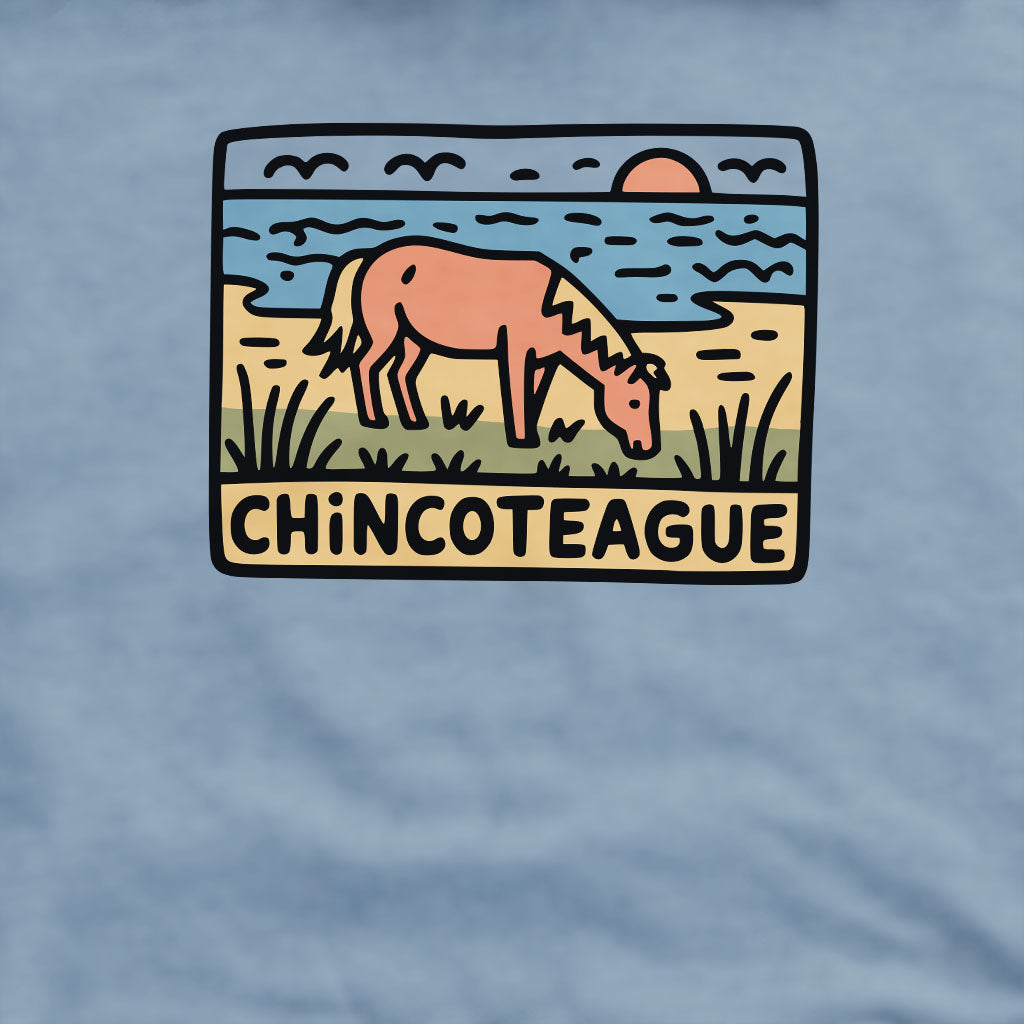 Chincoteague National Wildlife Refuge Crewneck Sweatshirt Adventure and Outdoors Themed Sweatshirt