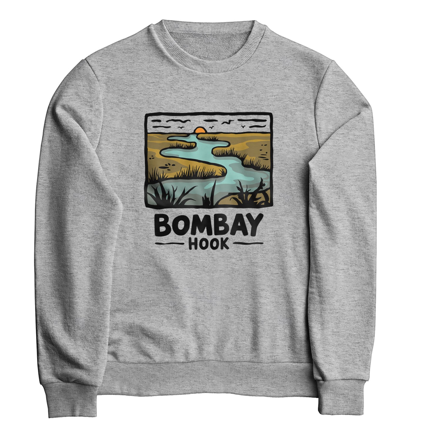 Bombay Hook National Wildlife Refuge Crewneck Sweatshirt