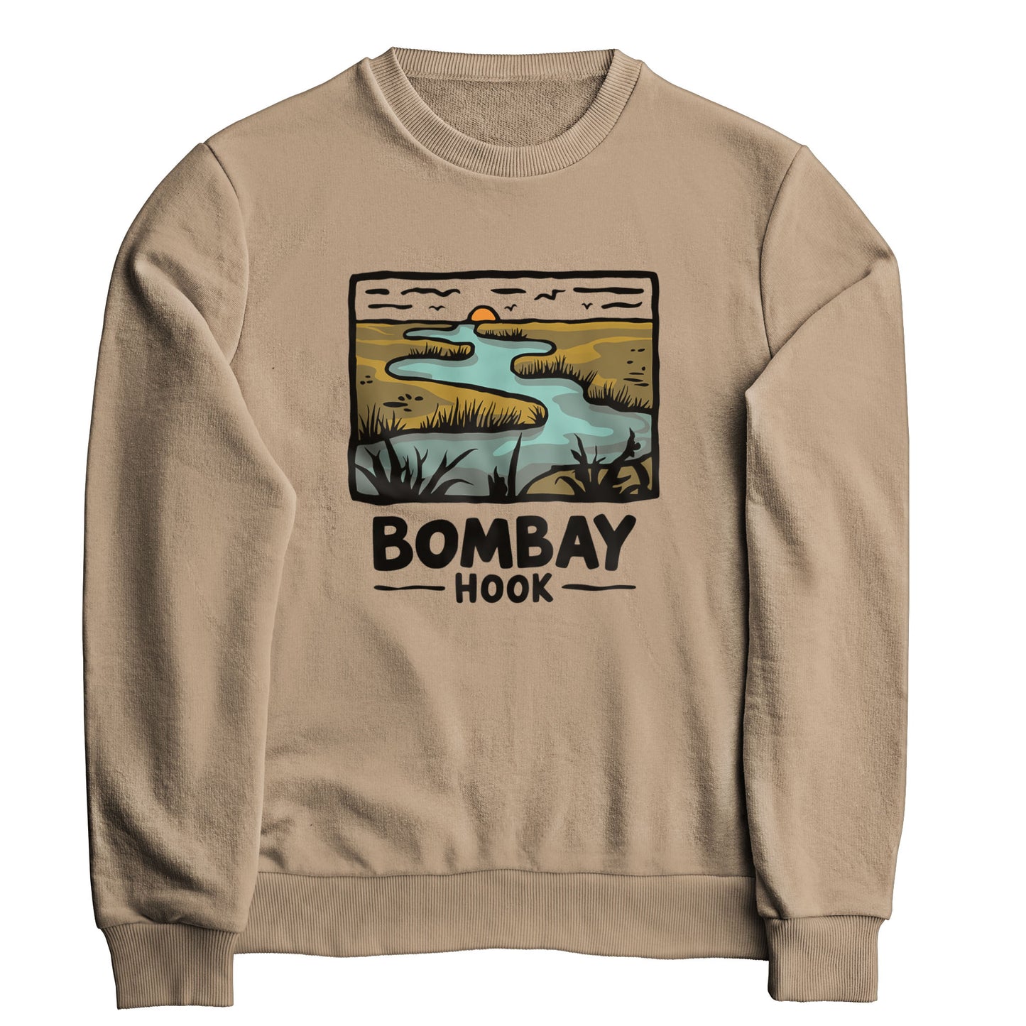 Bombay Hook National Wildlife Refuge Crewneck Sweatshirt