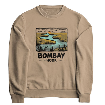Bombay Hook National Wildlife Refuge Crewneck Sweatshirt
