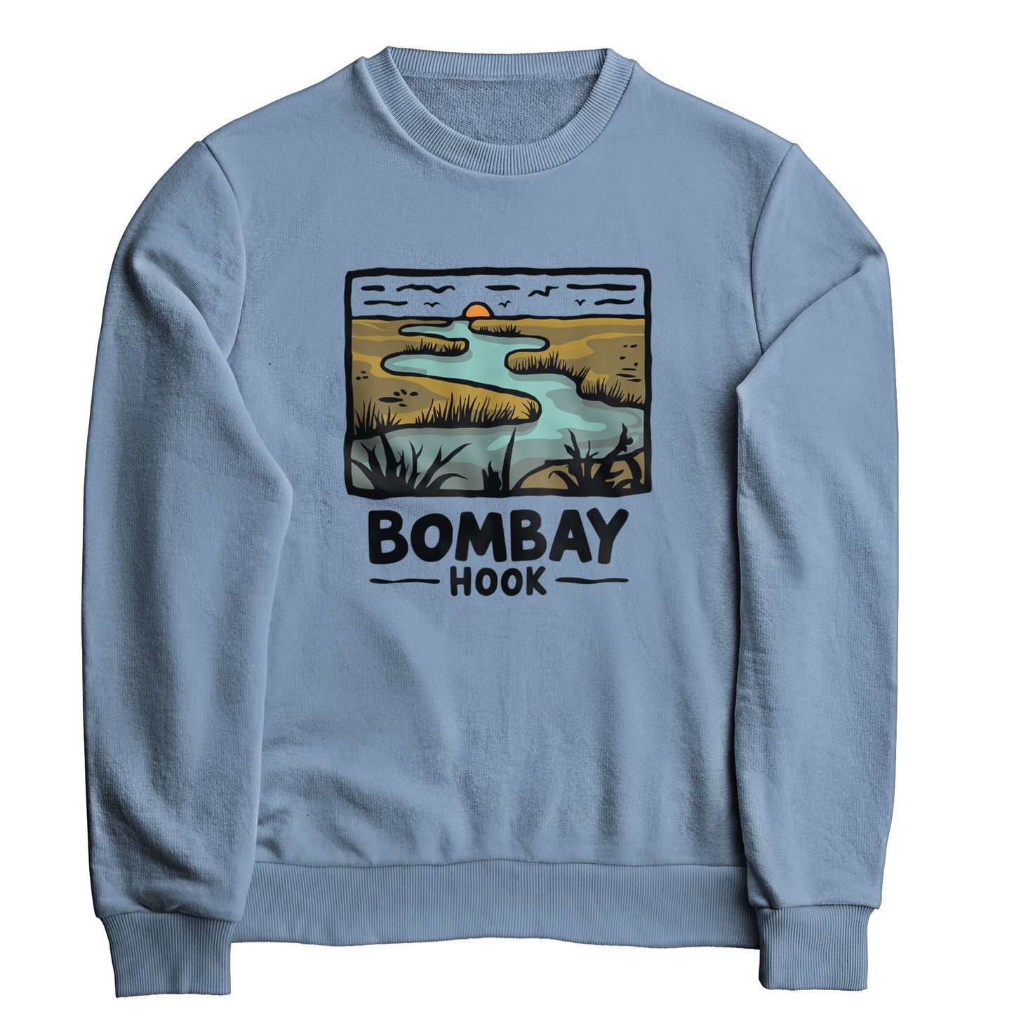 Bombay Hook National Wildlife Refuge Crewneck Sweatshirt