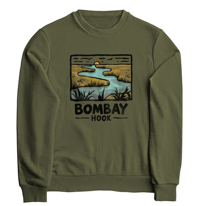 Bombay Hook National Wildlife Refuge Crewneck Sweatshirt