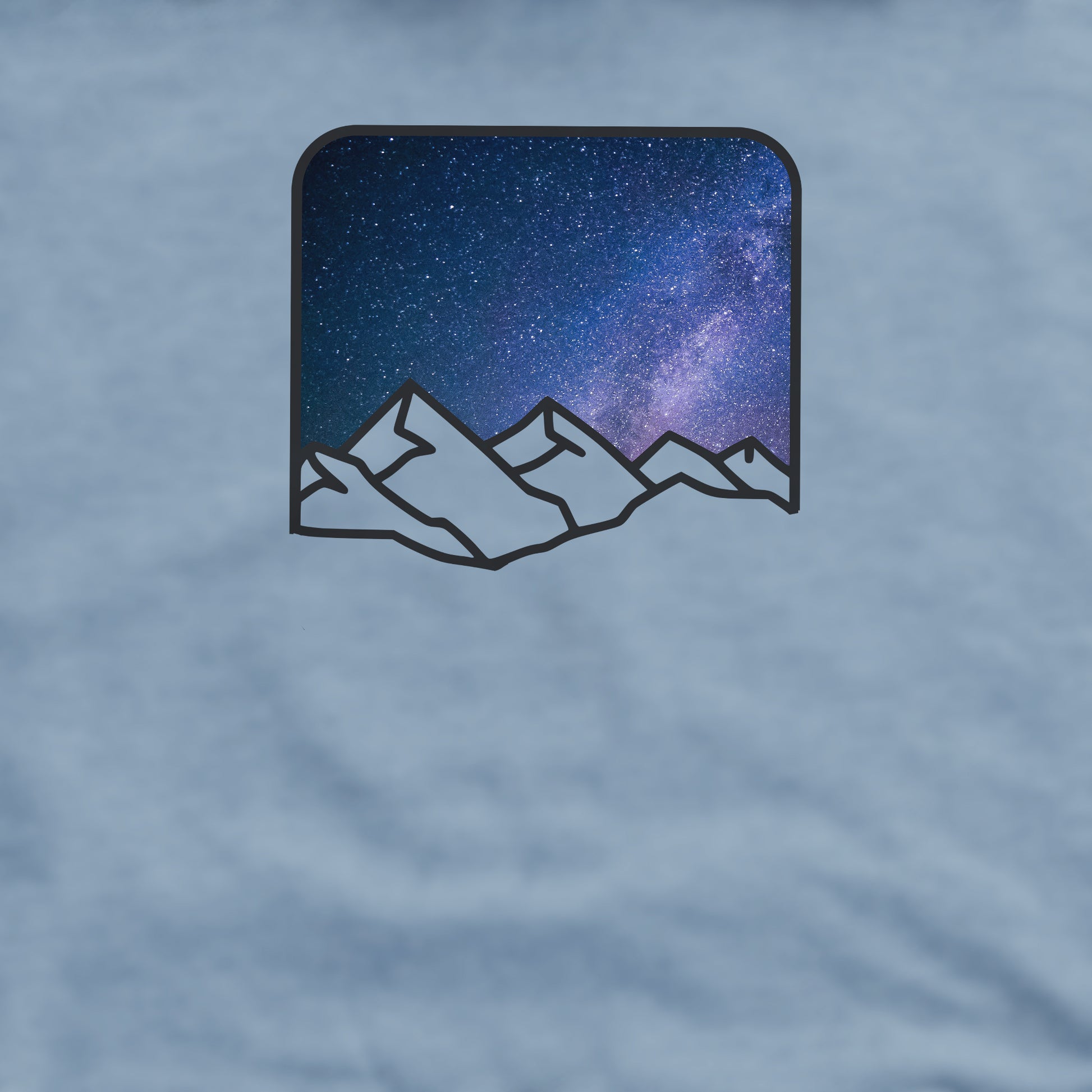 Starry Peaks Crewneck Sweatshirt Adventure and Outdoors Themed Sweatshirt