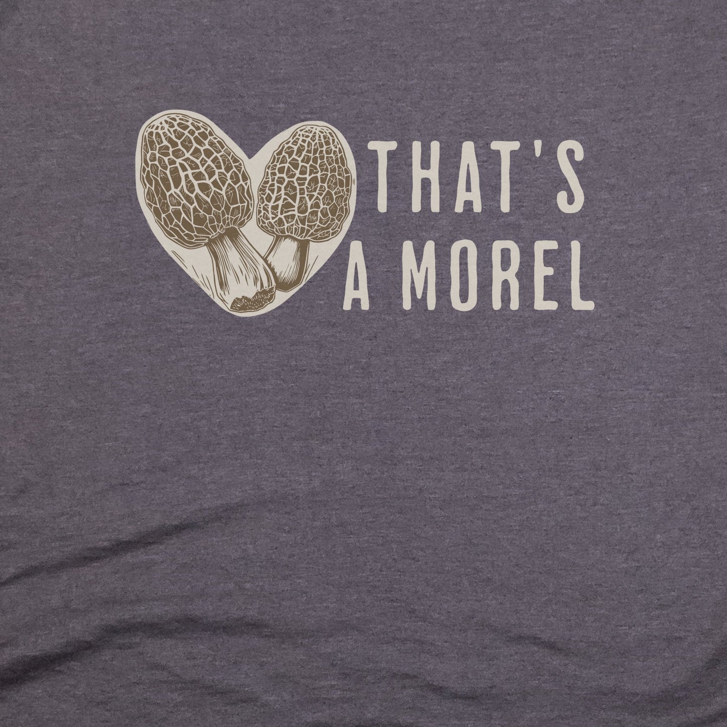 That's Amore Morel T-Shirt Adventure and Outdoors Themed T-Shirt