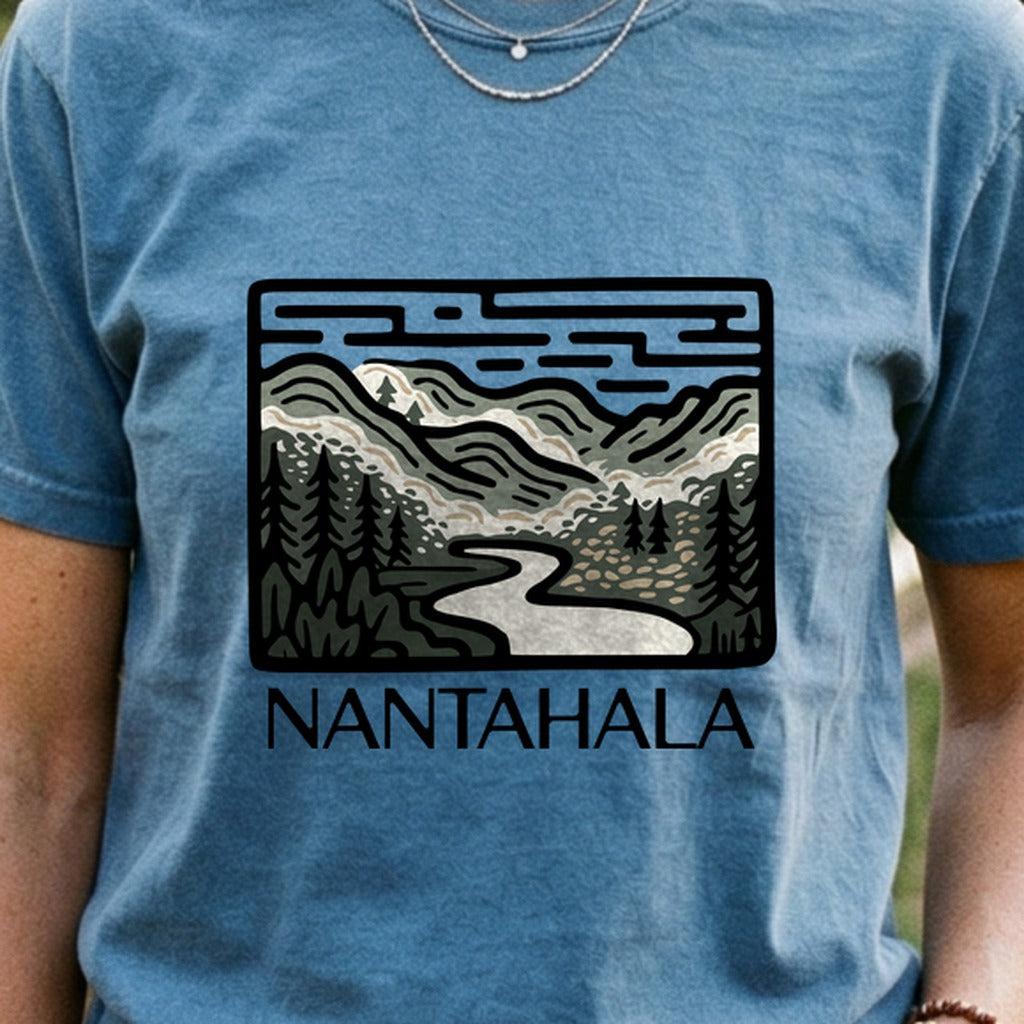 Nantahala National Forest Cotton T-Shirt