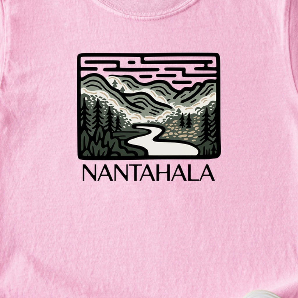 Nantahala National Forest Kids Cotton T-Shirt