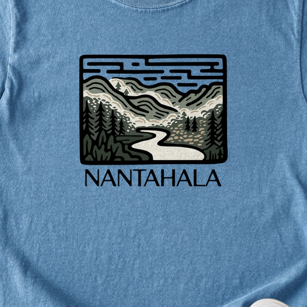Nantahala National Forest Kids Cotton T-Shirt