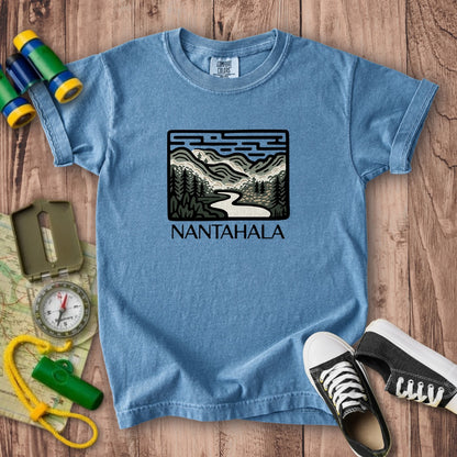 Nantahala National Forest Kids Cotton T-Shirt