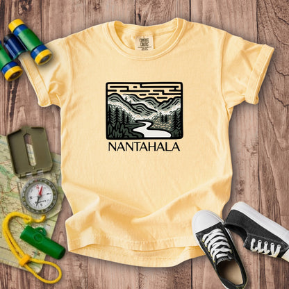 Nantahala National Forest Kids Cotton T-Shirt