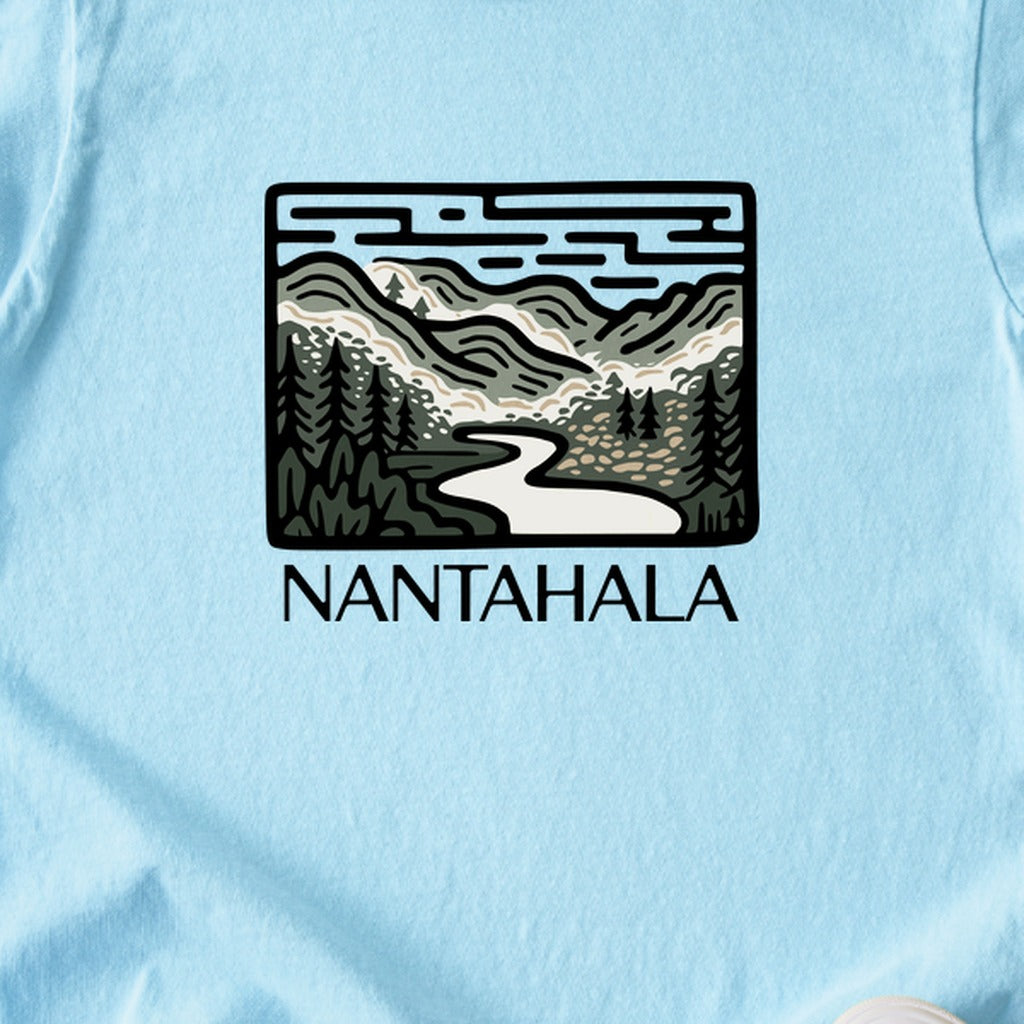 Nantahala National Forest Kids Cotton T-Shirt