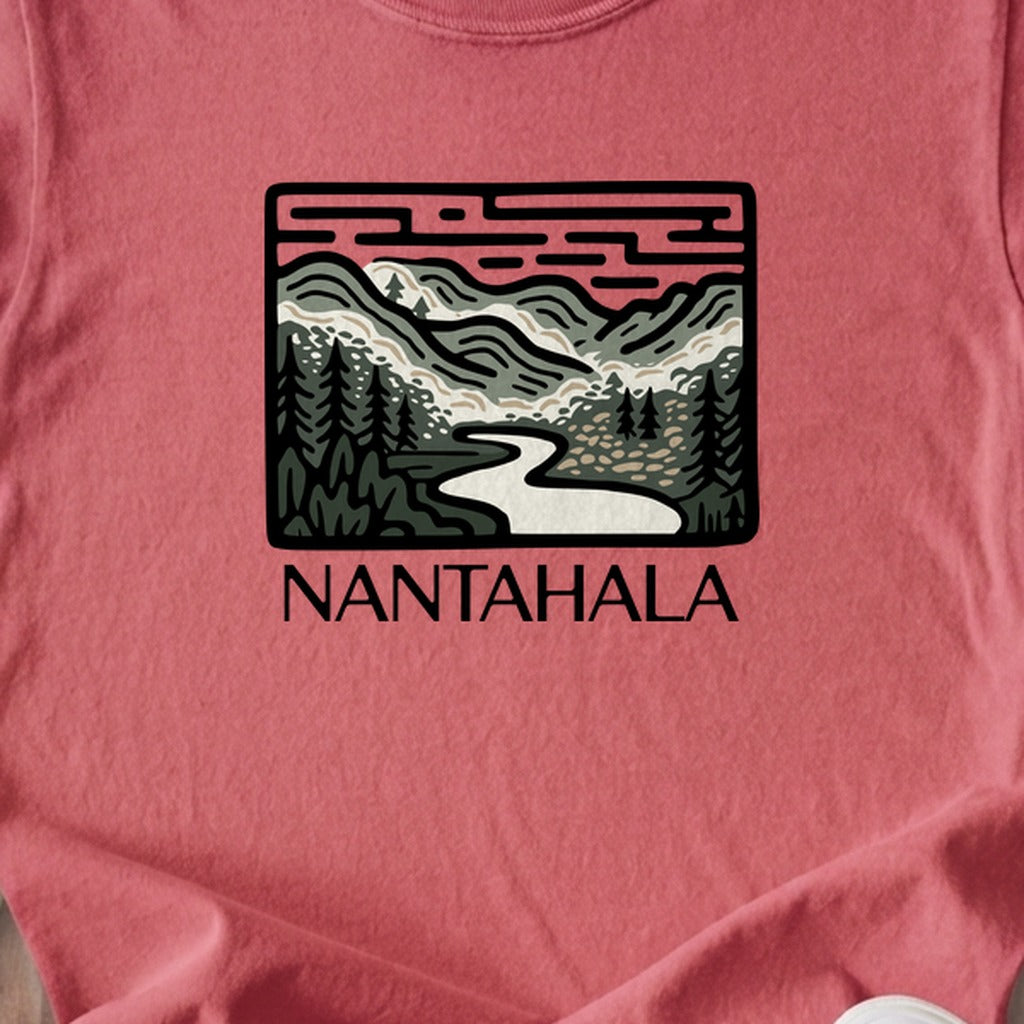 Nantahala National Forest Kids Cotton T-Shirt
