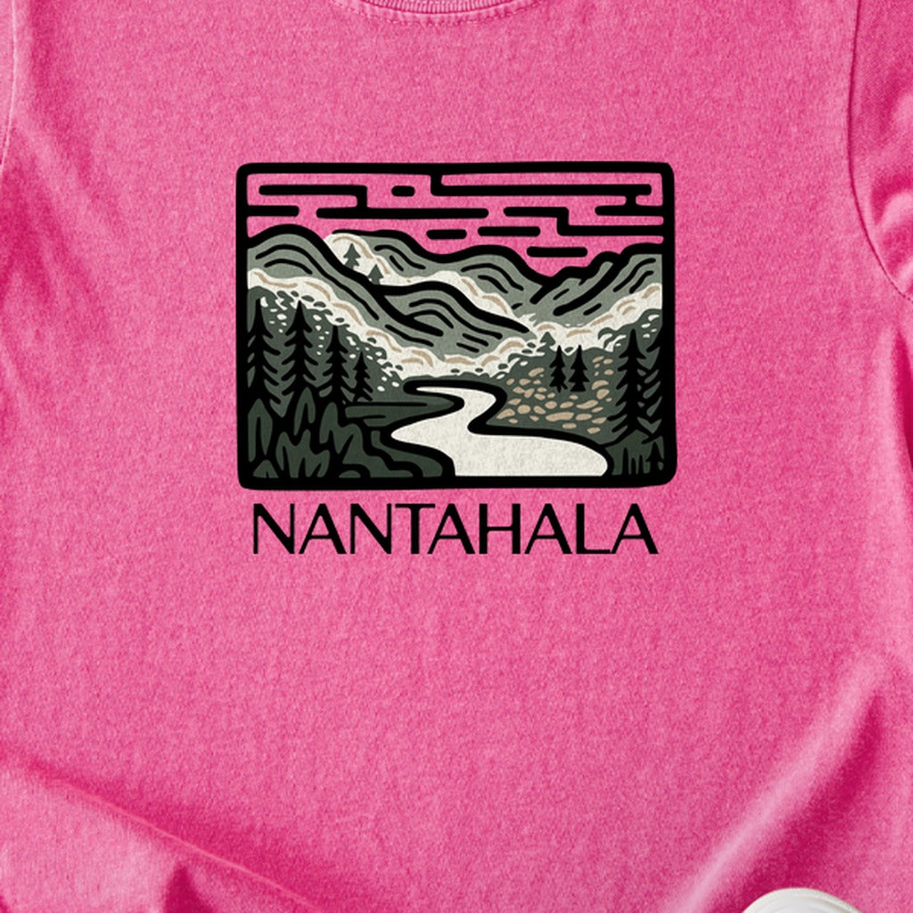 Nantahala National Forest Kids Cotton T-Shirt