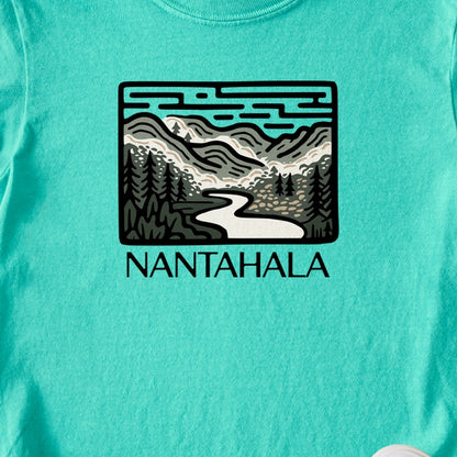 Nantahala National Forest Kids Cotton T-Shirt