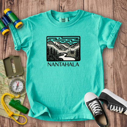Nantahala National Forest Kids Cotton T-Shirt