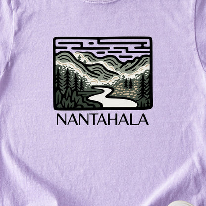 Nantahala National Forest Kids Cotton T-Shirt