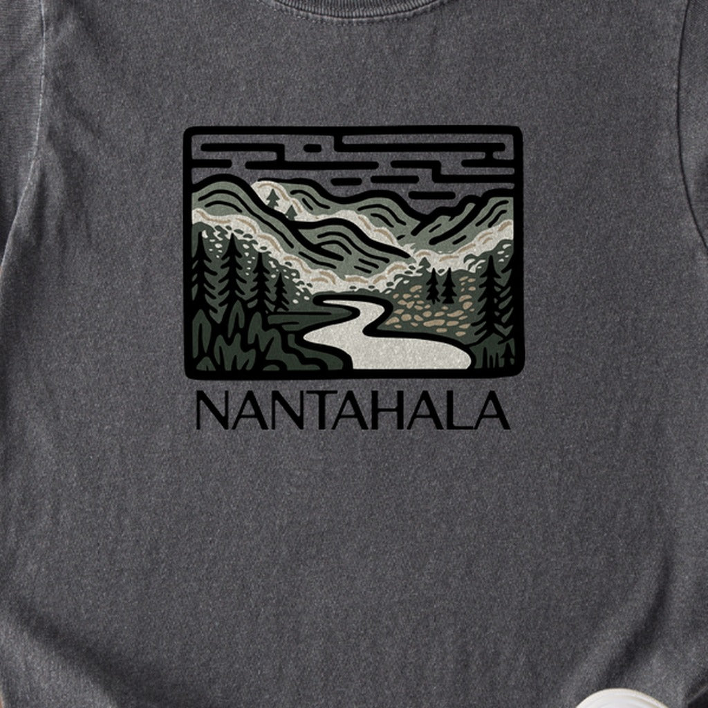 Nantahala National Forest Kids Cotton T-Shirt