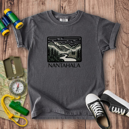 Nantahala National Forest Kids Cotton T-Shirt