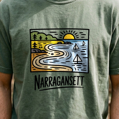 Narragansett Bay Cotton T-Shirt