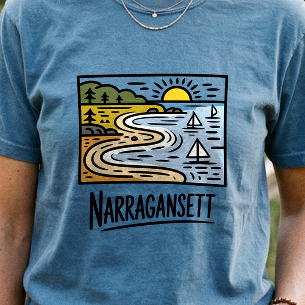 Narragansett Bay Cotton T-Shirt