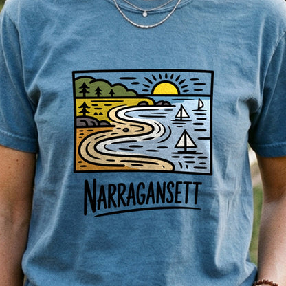 Narragansett Bay Cotton T-Shirt