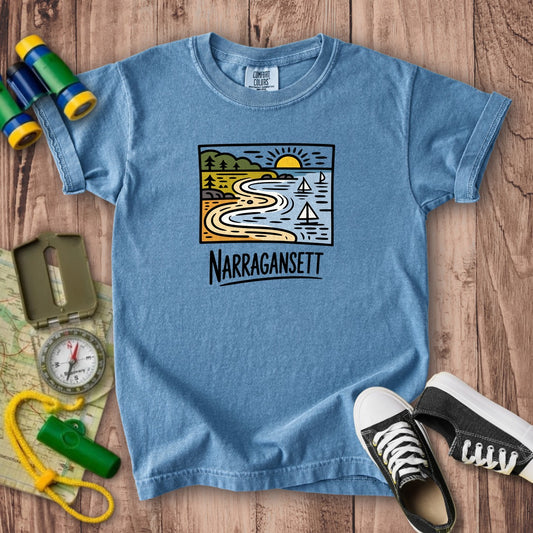 Narragansett Bay Kids Cotton T-Shirt