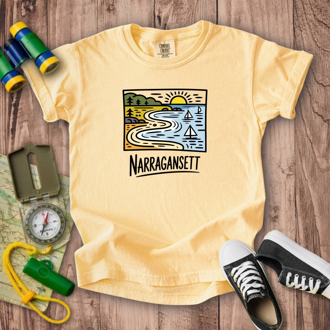 Narragansett Bay Kids Cotton T-Shirt