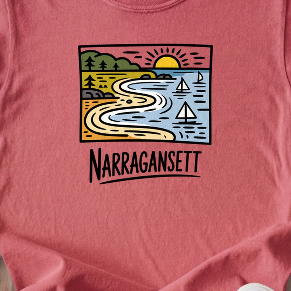Narragansett Bay Kids Cotton T-Shirt