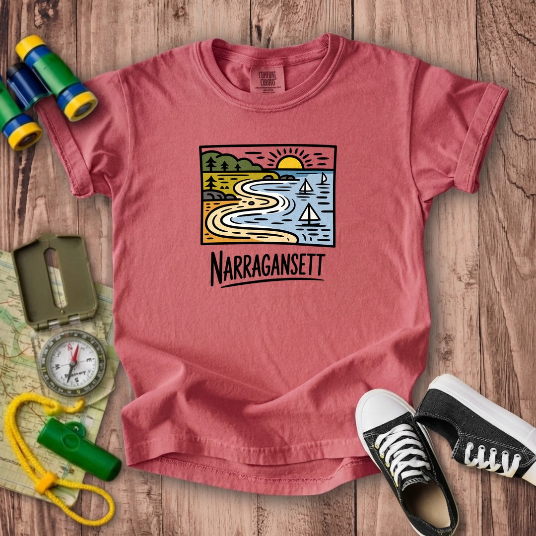 Narragansett Bay Kids Cotton T-Shirt