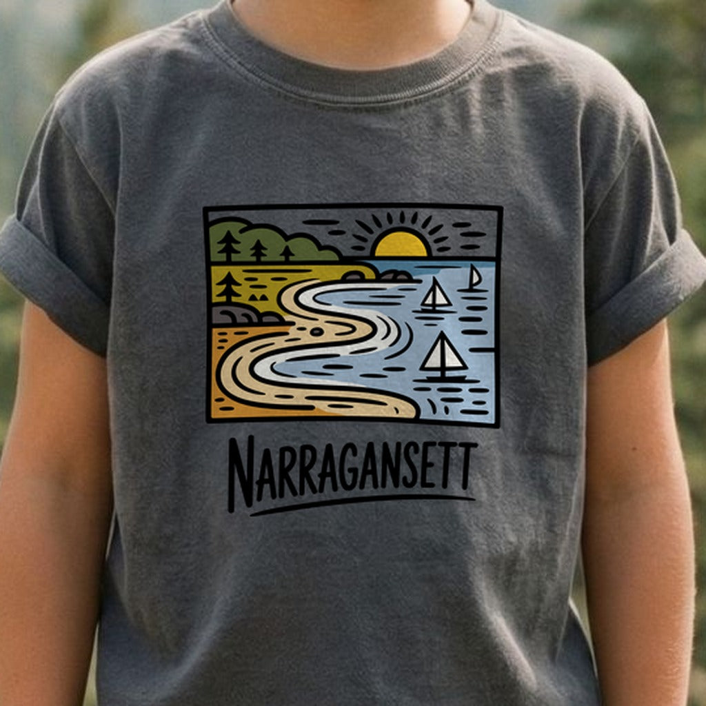 Narragansett Bay Kids Cotton T-Shirt
