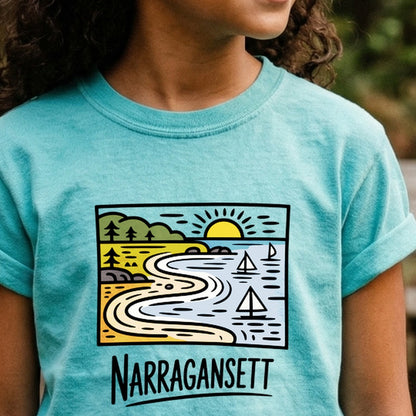 Narragansett Bay Kids Cotton T-Shirt