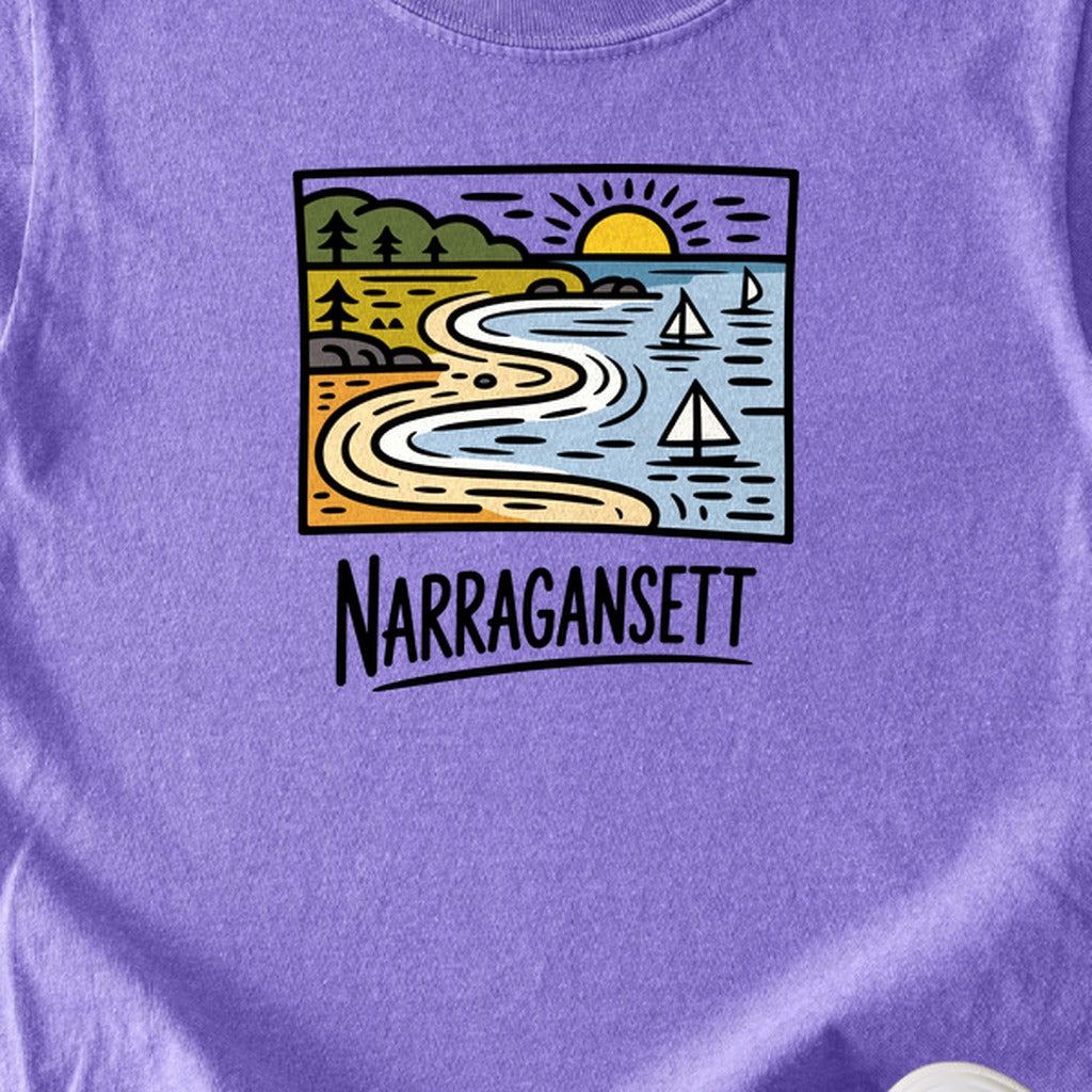 Narragansett Bay Kids Cotton T-Shirt
