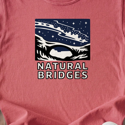 Natural Bridges National Monument at Night Kids Cotton T-Shirt