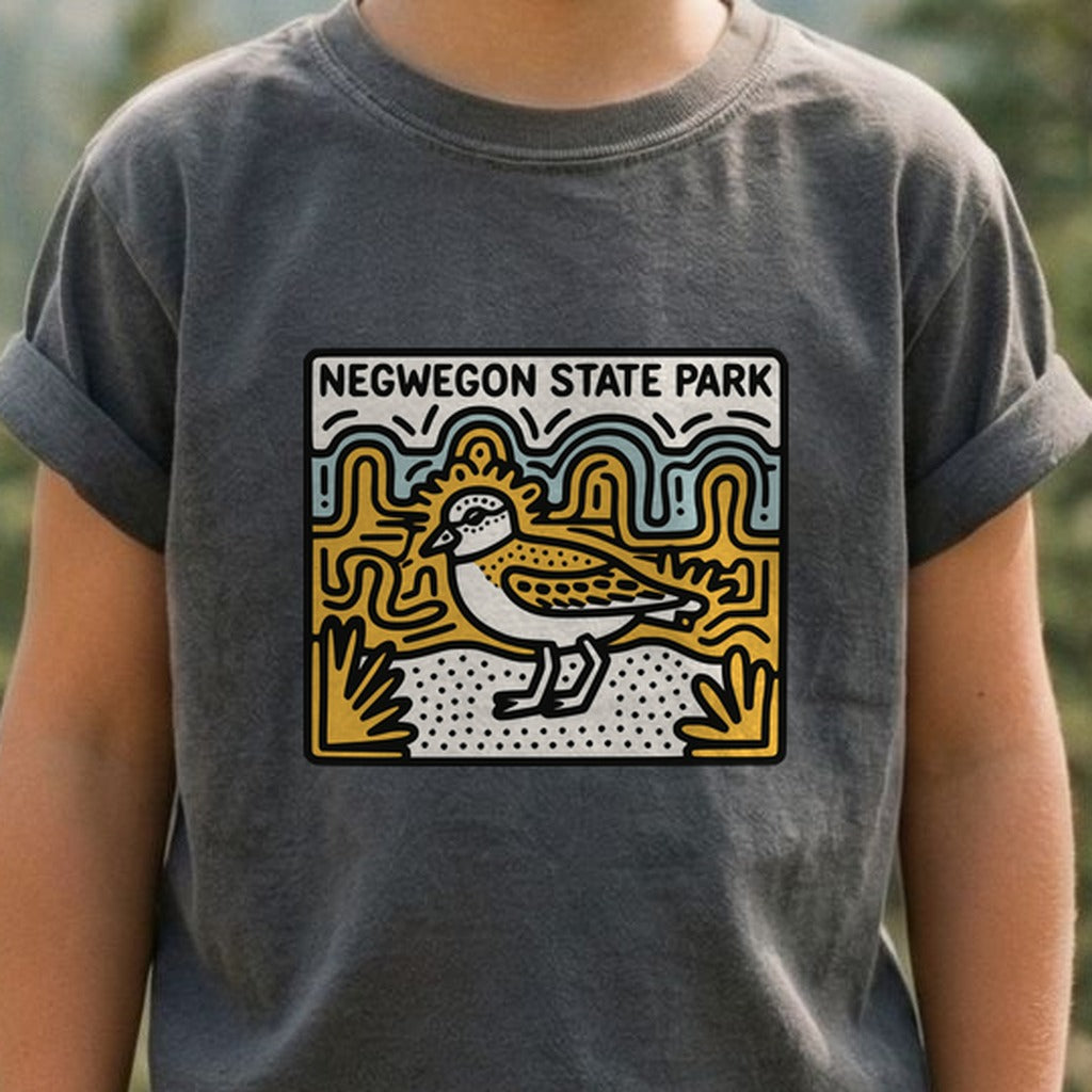 Negwegon State Park Kids Cotton T-Shirt