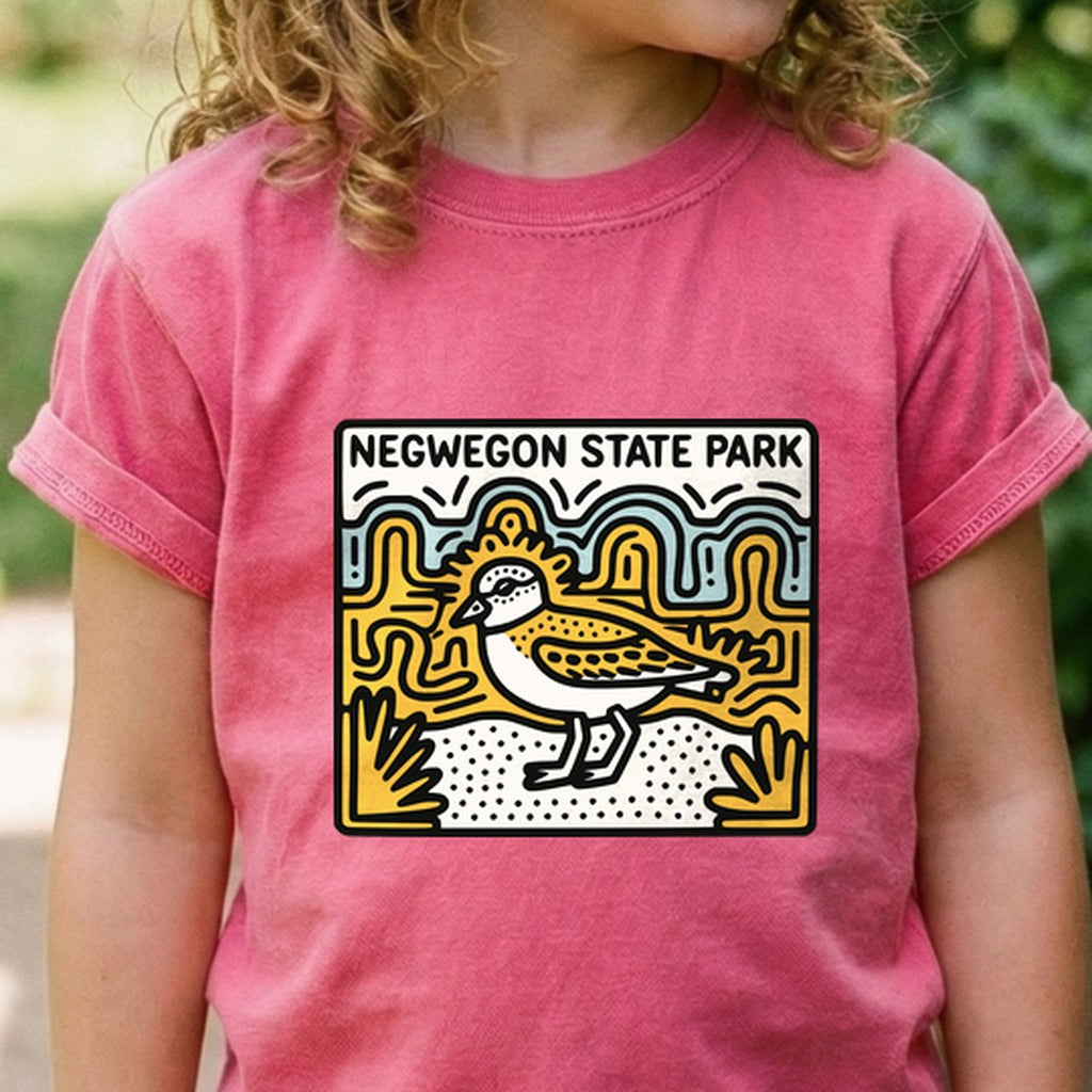 Negwegon State Park Kids Cotton T-Shirt