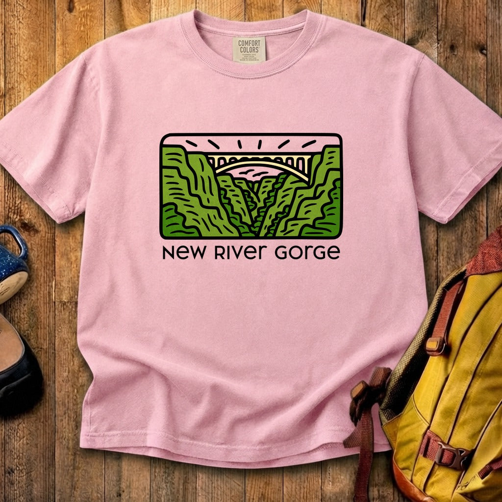 New River Gorge National Park Cotton T-Shirt