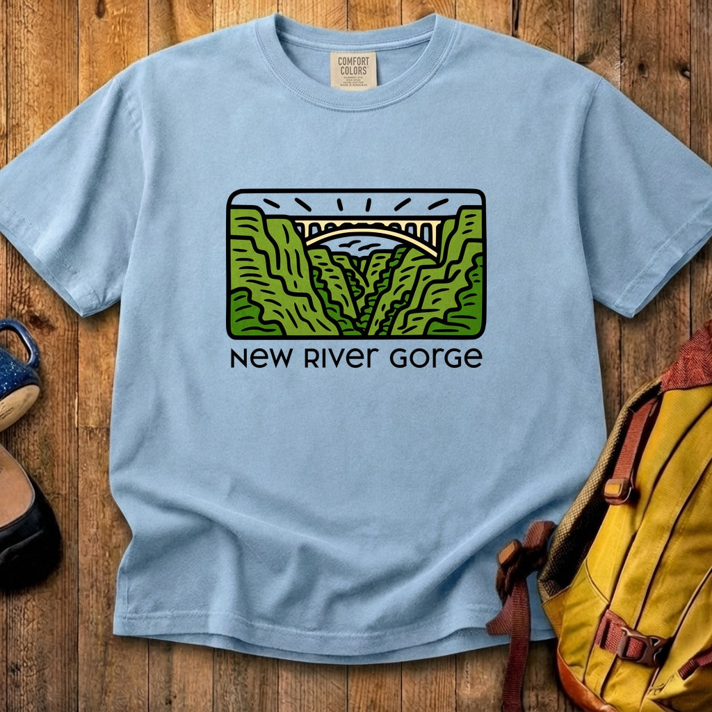 New River Gorge National Park Cotton T-Shirt