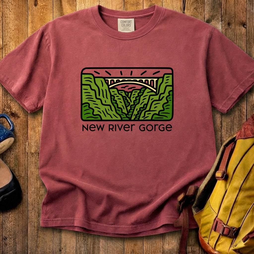 New River Gorge National Park Cotton T-Shirt