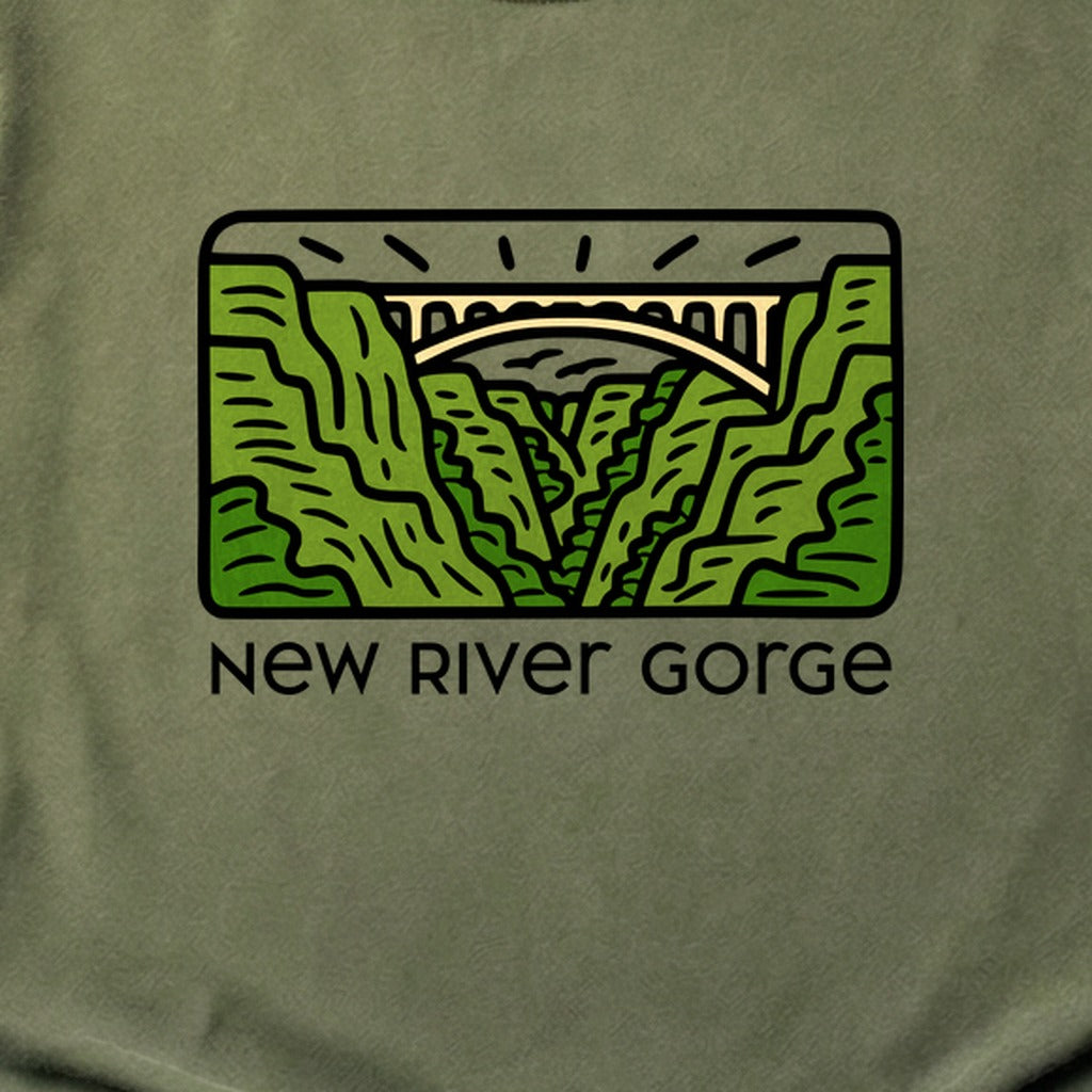 New River Gorge National Park Cotton T-Shirt