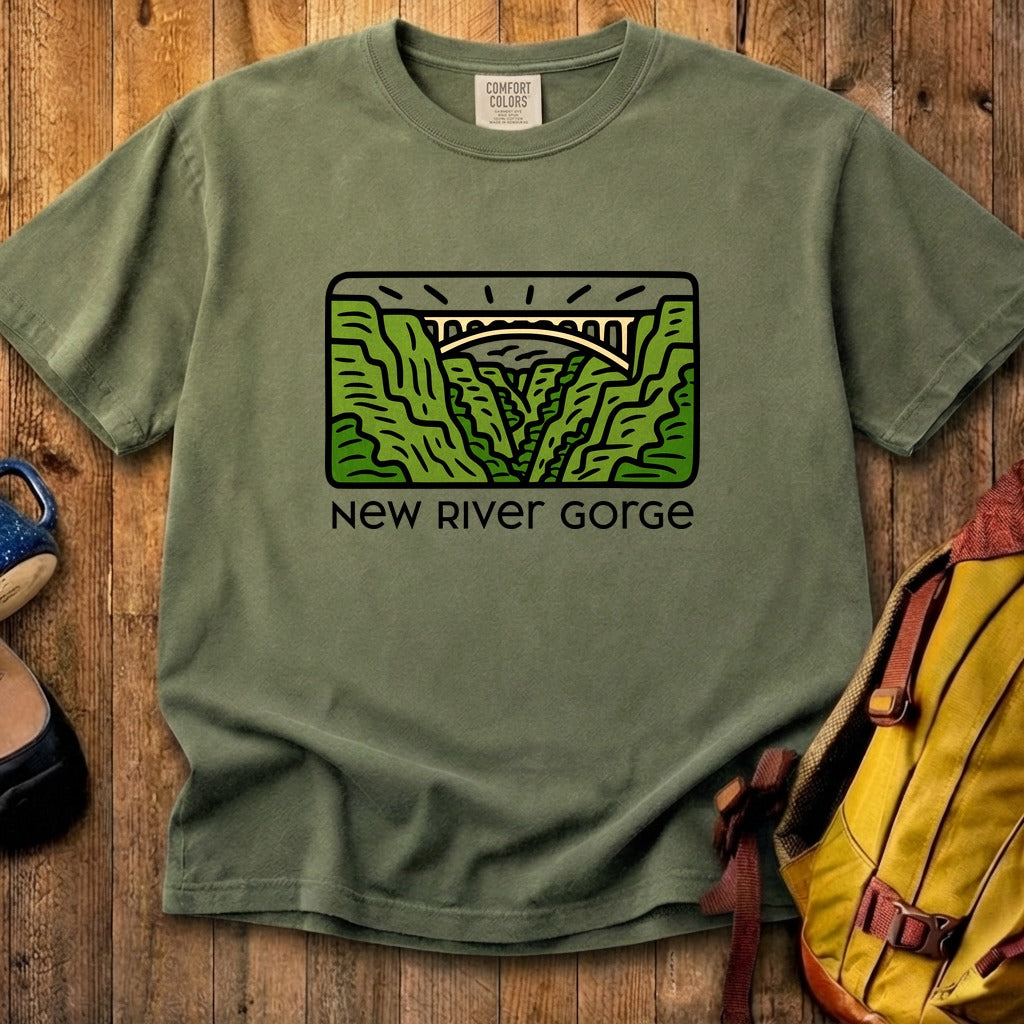 New River Gorge National Park Cotton T-Shirt