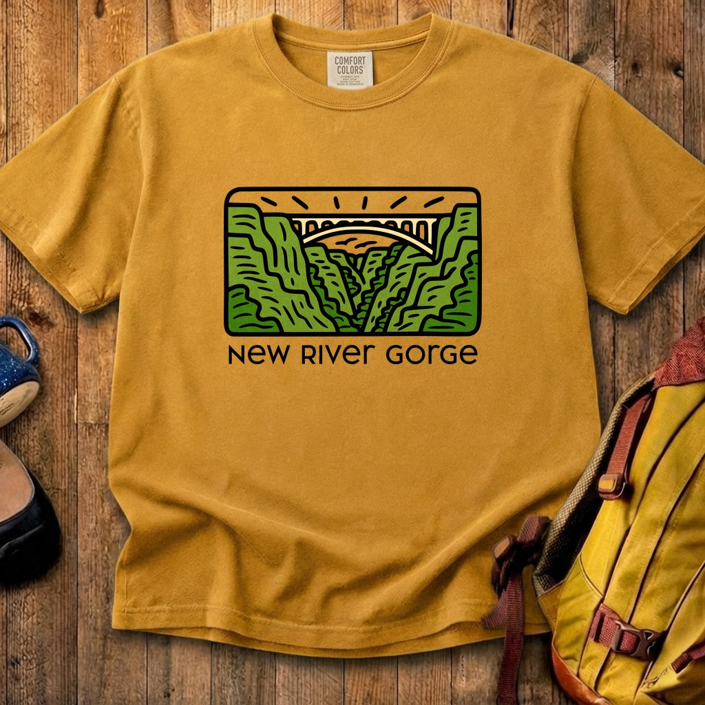 New River Gorge National Park Cotton T-Shirt