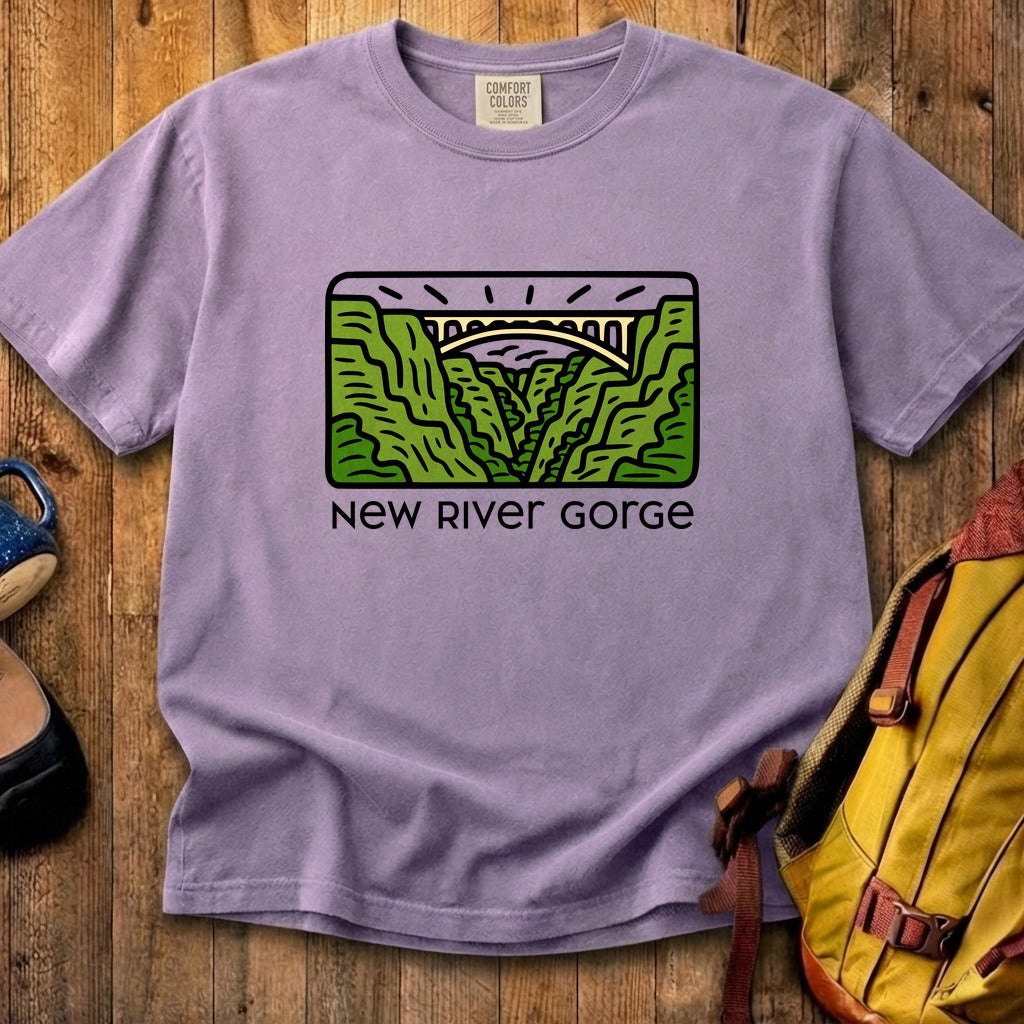 New River Gorge National Park Cotton T-Shirt