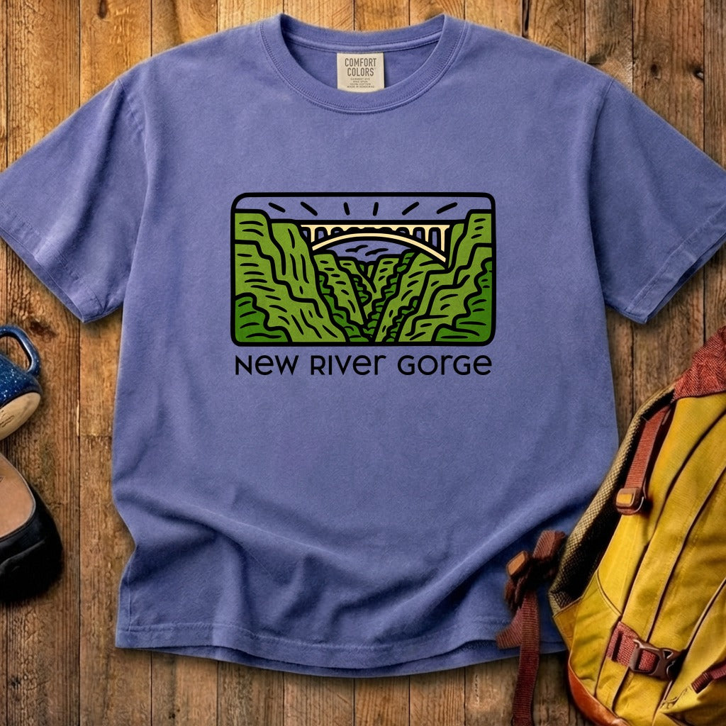 New River Gorge National Park Cotton T-Shirt