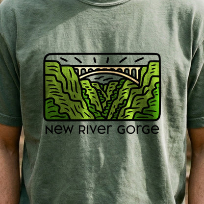 New River Gorge National Park Cotton T-Shirt