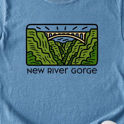 New River Gorge National Park Kids Cotton T-Shirt