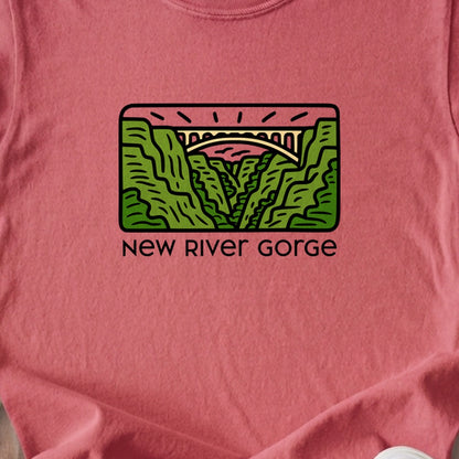 New River Gorge National Park Kids Cotton T-Shirt