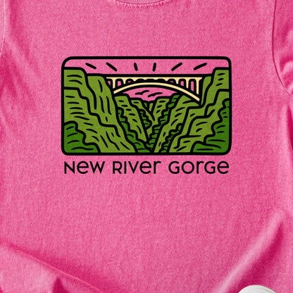New River Gorge National Park Kids Cotton T-Shirt